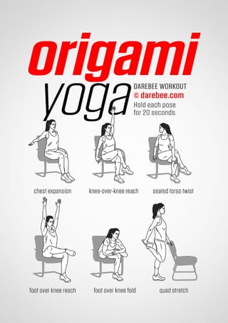 100 office workouts by Darebee 