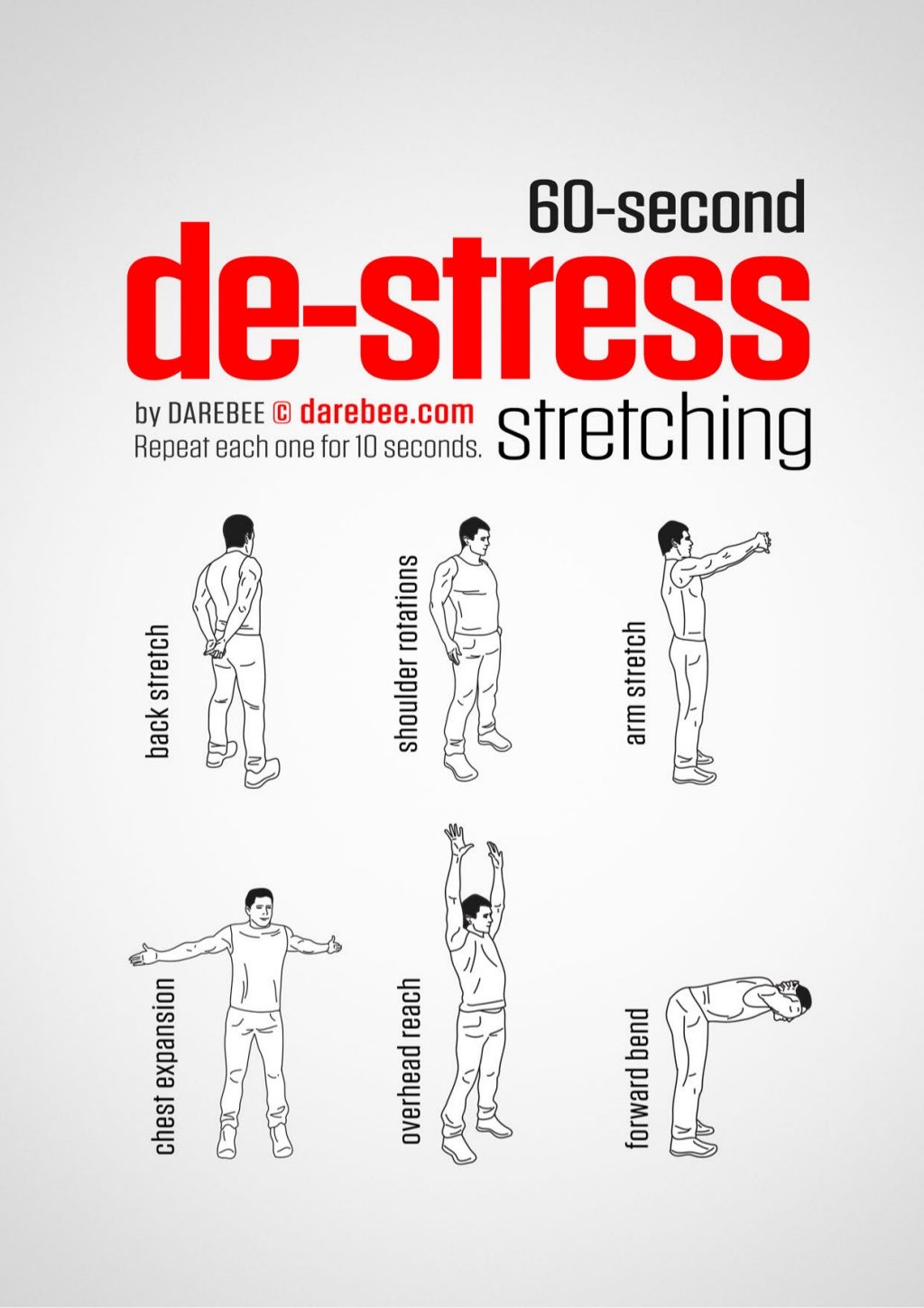 100 office workouts by Darebee