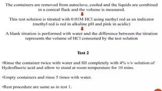 100- Quality Control Quality control test for containers, rubber ...