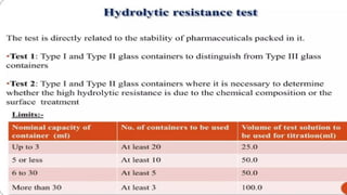 100- Quality Control Quality control test for containers, rubber ...