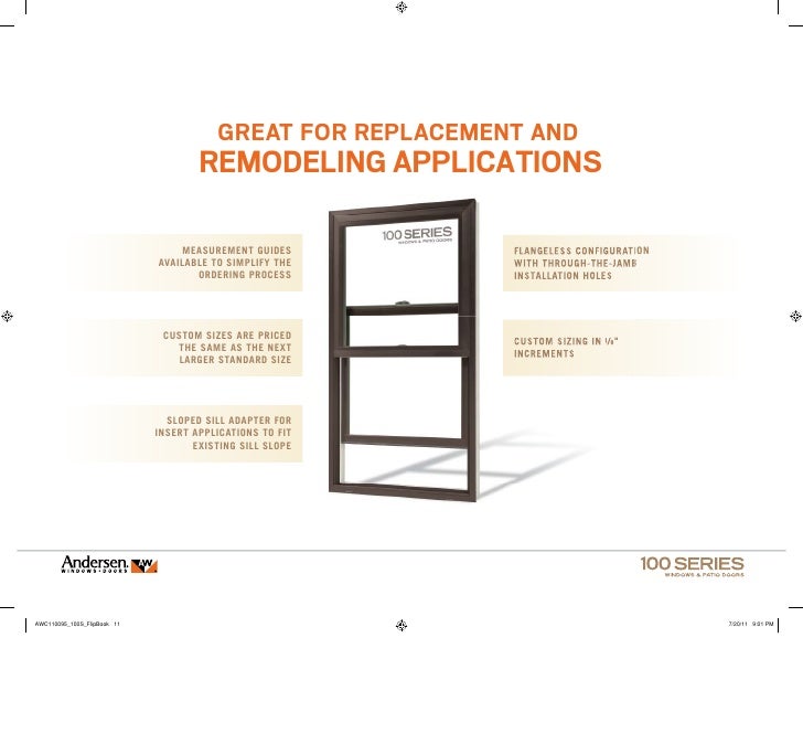 Andersen 100 Series Product Presentation