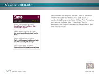 63 MINUTE TO READ IT

Without Their Permission,

BACK TO 100

100 THINGS TO WATCH IN 2014

Slate

 