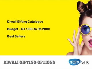 This Catalogue is only Best Seller List .
For Complete Catalogue visit www.brandstik.com
Stock is subject to availability please
check on inventory before you decide
Price Range
• Rs 250 - Rs 500
• Rs 500 - Rs 1000
• Rs 1000 - Rs 2000
• Rs 2000 - Rs 5000
• Rs 5000 - Rs 10000
• Up to Rs 250
• Rs 10000 + Coming Soon
Each Section is divided into Tech and Non-Tech options
MOQ 500 pcs and price would differ based on actual qty.
 