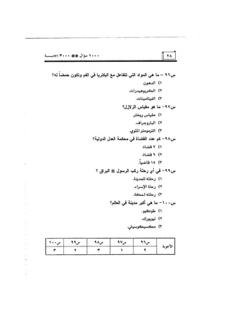 الف سؤال وثلاثة الاف اجابة