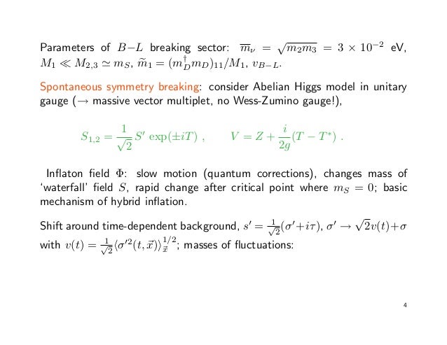 W Buchmuller Cosmological B L Breaking Baryon Asymmetry Dark Matt