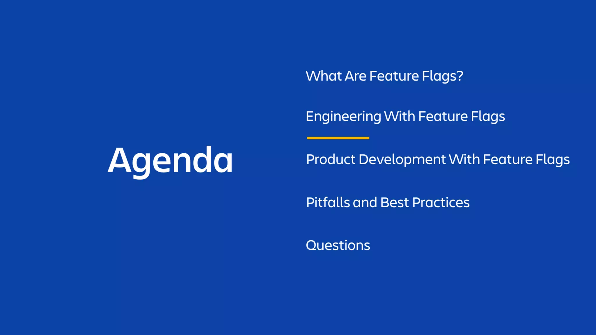 Shipping With Velocity and Confidence Using Feature Flags