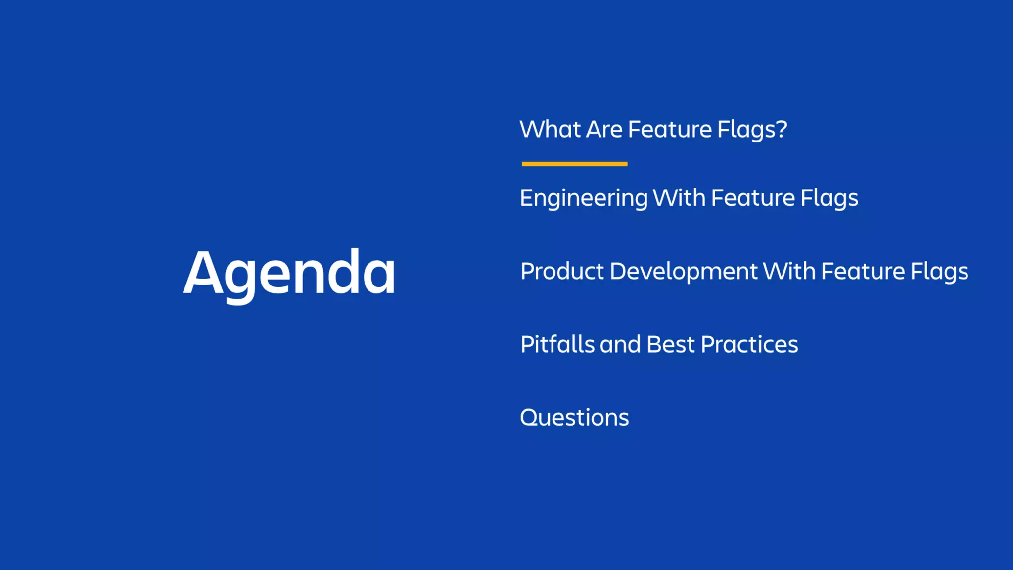 Shipping With Velocity and Confidence Using Feature Flags