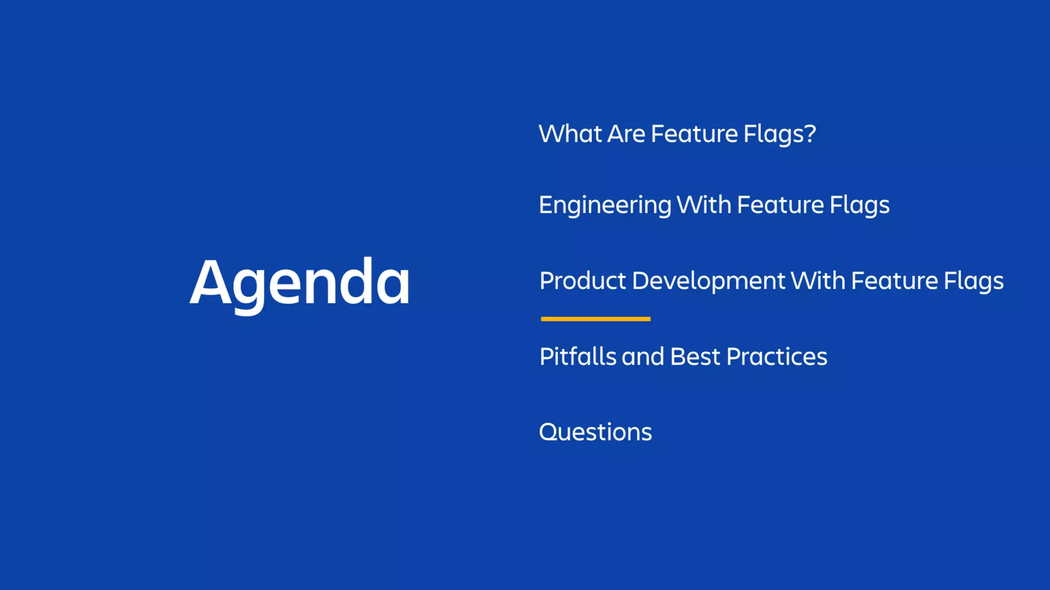 Shipping With Velocity and Confidence Using Feature Flags