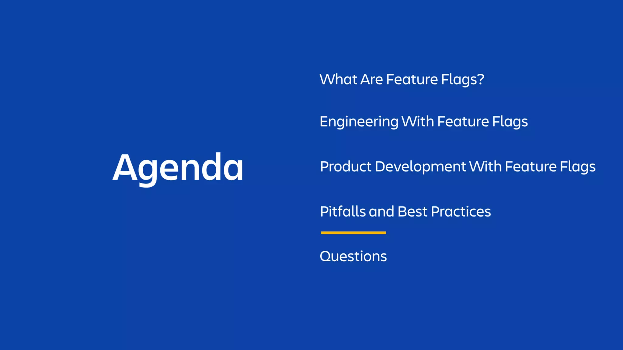 Shipping With Velocity and Confidence Using Feature Flags