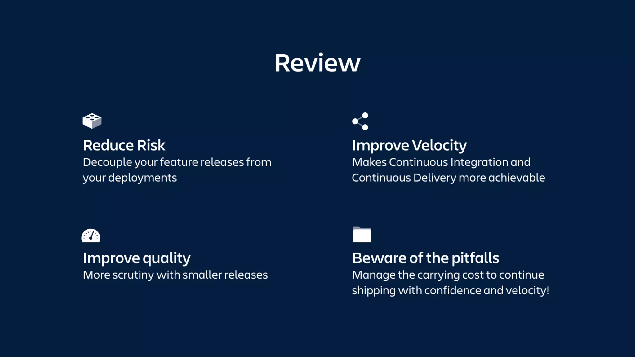Shipping With Velocity and Confidence Using Feature Flags