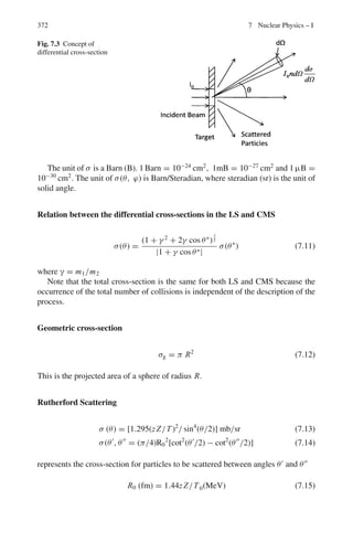 296 5 Solid State Physics
5.19 The resistivity of a certain material is 1.72 × 10−8
Ωm whilst the Hall coeffi-
cient is −0.55 × 10−10
m3
C
−1
. Deduce:
(a) The electrical conductivity (σ)
(b) Mobility (μ)
(c) The inter-collision time (τ)
(d) Electron density (n)
5.20 In a Hall effect experiment on zinc, a potential of 4.5 μV is developed across
a foil of thickness 0.02 mm when a current of 1.5 A is passed in a direction
perpendicular to a magnetic field of 2.0 T . Calculate:
(a) The Hall coefficient for zinc
(b) The electron density
5.21 The density of states function for electrons in a metal is given by:
Z(E)dE = 13.6 × 1027
E1/2
dE
Calculate the Fermi level at a temperature few degrees above absolute zero
for copper which has 8.5 × 1028
electrons per cubic metre.
5.22 Using the results of Problem 5.21, calculate the velocity of electrons at the
Fermi level in copper.
5.23 For silver (A = 108), the resistivity is 1.5 × 10−8
Ωm at 0 ◦
C density is
10.5 × 103
kg/m3
and Fermi energy EF = 5.5 eV. Assuming that each atom
contributes one electron for conduction, find the ratio of the mean free path λ
to the interatomic spacing d.
5.24 Calculate the average amplitude of the vibrations of aluminum atoms at 500 K,
given that the force constant K = 20 N/m.
5.25 The Fermi energy in gold is 5.54 eV (a) calculate the average energy of the free
electrons in gold at 0 ◦
K. (b) Find the corresponding speed of free electrons (c)
What temperature is necessary for the average kinetic energy of gas molecules
to posses this value?
5.26 The density of copper is 8.94 g/cm3
and its atomic weight is 63.5 per mole,
the effective mass of electron being 1.01. Calculate the Fermi energy in copper
assuming that each atom gives one electron.
5.27 Find the probability of occupancy of a state of energy (a) 0.05 eV above
the Fermi energy (b) 0.05 eV below the Fermi energy (c) equal to the Fermi
energy. Assume a temperature of 300 K.
5.28 What is the probability at 400 K that a state at the bottom of the conduction
band is occupied in silicon. Given that Eg = 1.1 eV
5.29 The Debye temperature θ for iron is known to be 360 K. Calculate νm, the
maximum frequency.
 