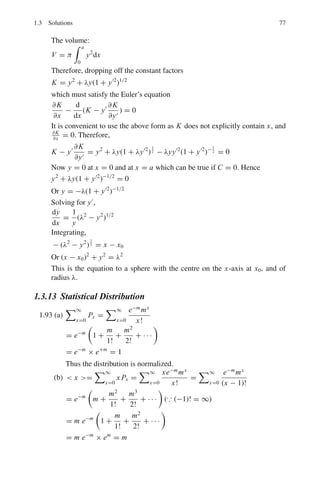 2
πx
sin x
(b) With n = −1/2
J− 1
2
(x) =
x
2
−1/2
Γ
1
2
 −
x
2
3/2
1.Γ
3
2
 +
x
2
7/2
2!Γ
5
2
 − · · ·
 