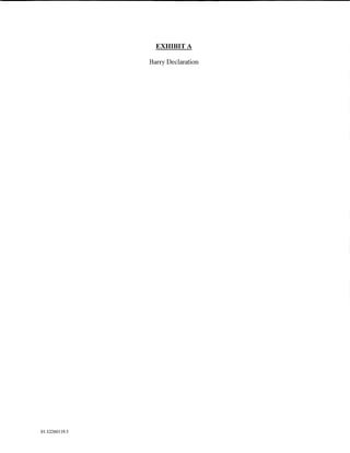 EXHIBIT A

                Barry Declaration




01:12260119.5
 