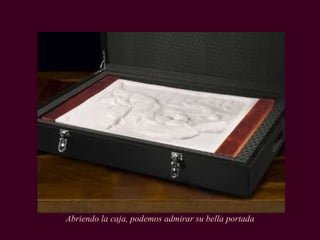 Abriendo la caja, podemos admirar su bella portada 