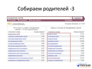 Собираем родителей -3
 