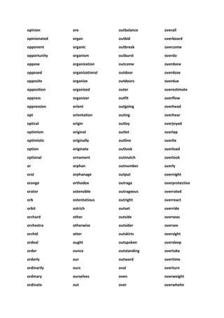 10000 plus English Vocabulary | PDF