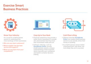 Exercise Smart 
Business Practices 
Know Your Industry 
It’s crucial for small-business 
owners to understand the 
inner-w...