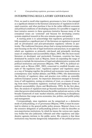 Regulatory Governance In Developing Countries The Crc Series On ...
