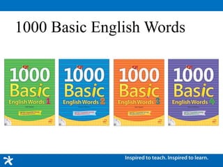 1000 Basic English Words
 