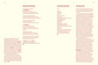 1000 243242 casas
a maquiagem, reproduza em seu rosto
hematomas semelhantes aos da foto.
Inicialmente as pessoas recuam, travam, mas
se dispõem a fazer. No decorrer da AÇÃO, a
conversa atravessa as experiências das pessoas
com esse tipo de violência. Muitas vezes elas
relatam fatos ocorridos com elas próprias ou
com pessoas bem próximas, como parentes e
amigos. Fiz essa AÇÃO dentro da minha casa,
com a minha mãe. A obra e a nossa vida não
tinham mais nenhuma distinção. A AÇÃO se
misturou com a nossa relação, com as nossas
lembranças, com o espelho que eu vejo nela,
com a criança que ela vê em mim.
O projeto 1000 casas mudou a nossa
maneira de entender a arte e a relação entre
artista e espectador. Vimos de outra maneira
o velho conceito que diz que quando criamos
uma obra ela não é mais nossa, é do mundo,
tem vida própria, aberta para a percepção de
quem a vê.
Cavaleiro contemporâneo
Oh MOTOBOY!
Ao entardecer tu me levas,
O farol do teu cavalo acende, brilha...
E o sobe e desce da lombada nos embala.
Às vezes, cavalgas devagarinho,
Enganas o tempo (que já não sei medir),
No sentimento de desfrutarmos nosso passeio.
Às vezes, colocas o pé e afunda,
O vento rasga mais forte,
Deixando embaraços e dúvidas para trás.
Oh MOTOBOY!
Tua rotina é arriscada, eu sei.
Corres com tua vida pela cidade,
Levando pessoas de carne e asas, desejo e
solidão.
Voando pela noite vazia,
Quando a velocidade nos esfria a pele,
Tuas palavras aquecem nosso encontro.
Emburacando por veredas de terra batida
Vais revelando caminhos que sacodem,
É onde meu corpo cola no teu.
Oh MOTO, meu querido BOY!
Quando me levas onde preciso ir,
Ninguém mais faz sentir o que você me traz.
Catas
Atônitas,
Esquecidas,
Nos Cantos,
Lentas,
Em casas de artista,
Sem função,
Não acompanhando o ritmo da vida,
Em estado de choque,
Contemplativas,
Incorporadas,
Perdidas,
Minimamente travestidas,
Companheiras de solidão,
Peruca berinjela e brincos tipo asteca,
Errantes,
Encontram:
Shana, um corpo mudo em chamas,
Leo, bailarino espacati do absurdo,
Seu toin, hacker pai de santo,
Izaká e seu vizinho a lonely boy
ELIELSON PACHECO ELIELSON PACHECO CLEYDE SILVA
O projeto 1000 Casas foi por dois anos meu
carro chefe artístico, onde pude trazer a tona
questões que há algum tempo me debatia
com elas.
No início não tive a percepção do quanto
esse projeto poderia se tornar tão complexo
e subjetivo, mas sempre tive a certeza de que
seria muito importante e urgente. 1000 Casas,
o que seria entrar em 1000 Casas? Como
seria entrar na intimidade dessas pessoas e
performar a partir de algo que você trouxe
pra compartilhar, pra deixar de ser seu e
passar a ser do outro? Muitas vezes ir com a
intenção de performar para os moradores
da casa e de repente passar a ser público e o
morador ser o performer, ou até mesmo criar
uma situação de troca imediata onde juntos
são público e performer ao mesmo tempo.
Quando se quebra essa barreira Artista/
Espectador é que a arte ganha intensidade
na sua expressão e realmente age. Para o
público: transforma o estranho/arte em
uma nova forma de percepção cotidiana, já
para o artista: ganha um amigo, um ouvinte,
um olhar, uma nova forma de agir em seus
conceitos de fazer/agir/criar.
Nos primeiros meses a proposta foi
trabalhar partindo de três eixos: a priori cada
artista teria que criar uma ação performática
que partisse do desejo artístico de cada um,
é como se nós tivéssemos que criar uma
situação para estar junto com o morador,
muitas vezes falávamos que ação era apenas
um pretexto para que o acontecimento
pudesse acontecer. A proposta que coloquei
na mesa surgiu da necessidade de dançar
BREAKING dialogando com os objetos da
casa visitada, trouxe como mais um elemento
pra se trabalhar a música do Roberto
Carlos – Todos Estão Surdos, a música estava
transformada, mixada com break beat* (é
uma técnica que trabalha com dois discos
iguais e um mixe que caracteriza pelos
samplers de ritmo base de rap, funk e eletro).
Percebia que tinha uma relação com o grande
Dirceu, pois todo o dia ao meio dia tocava
na rádio uma hora especial do REI Roberto
 