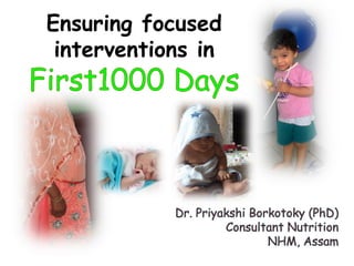 Ensuring focused
interventions in
 