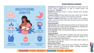 First 1000 days of nutrition for children. importance of breast feeding ...