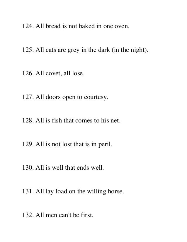 1000 English Proverbs And Sayings 1000 english proverbs and sayings