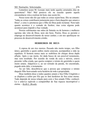 1000 Ilustrações para Sermões