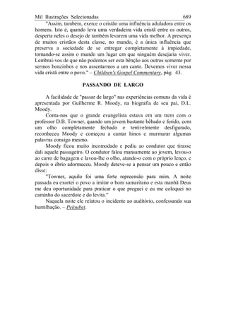 1000 Ilustrações para Sermões