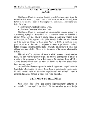 1000 Ilustrações para Sermões