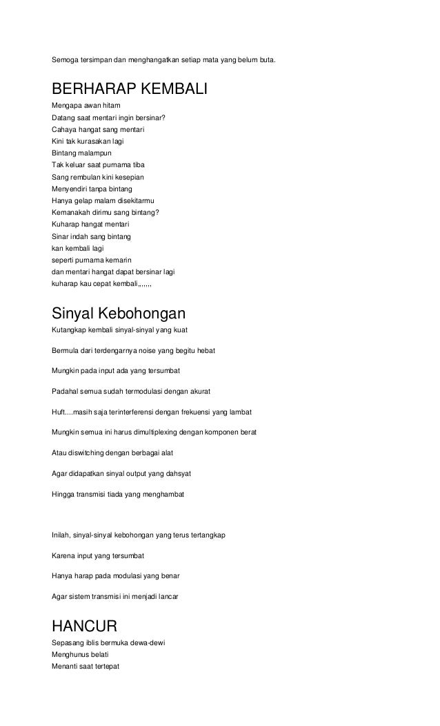1000 Puisi Kehidupan