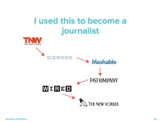 Business of Software 40 
 