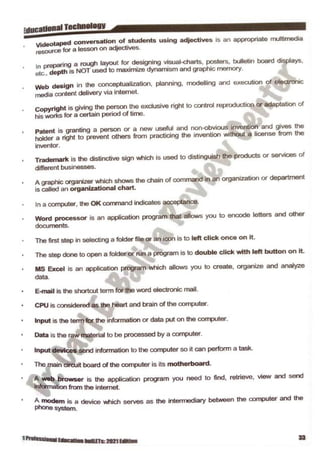 Prof Ed Bullets 1001-ProfEd-Bullets-2021 Edition.pdf