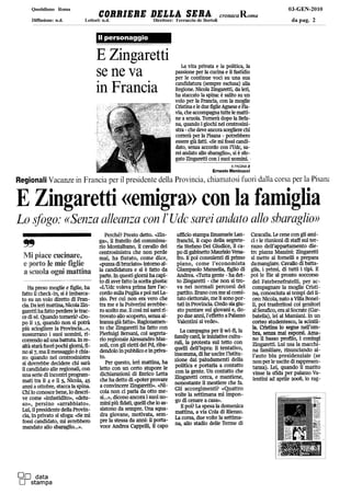 Rassegan stampa Regionali Lazio 2010 - Nicola Zingaretti