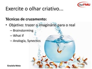 Graziela Mota

Inovação e Criatividade

 