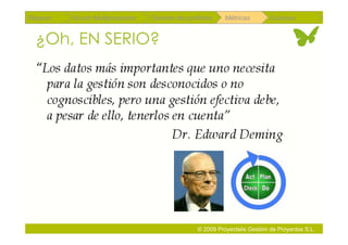 Repaso   Scrum Multiproyectos   Gestión de portfolios    Métricas        Coloquio


 ¿Oh, EN SERIO?




                                               © 2009 Proyectalis Gestión de Proyectos S.L.
 