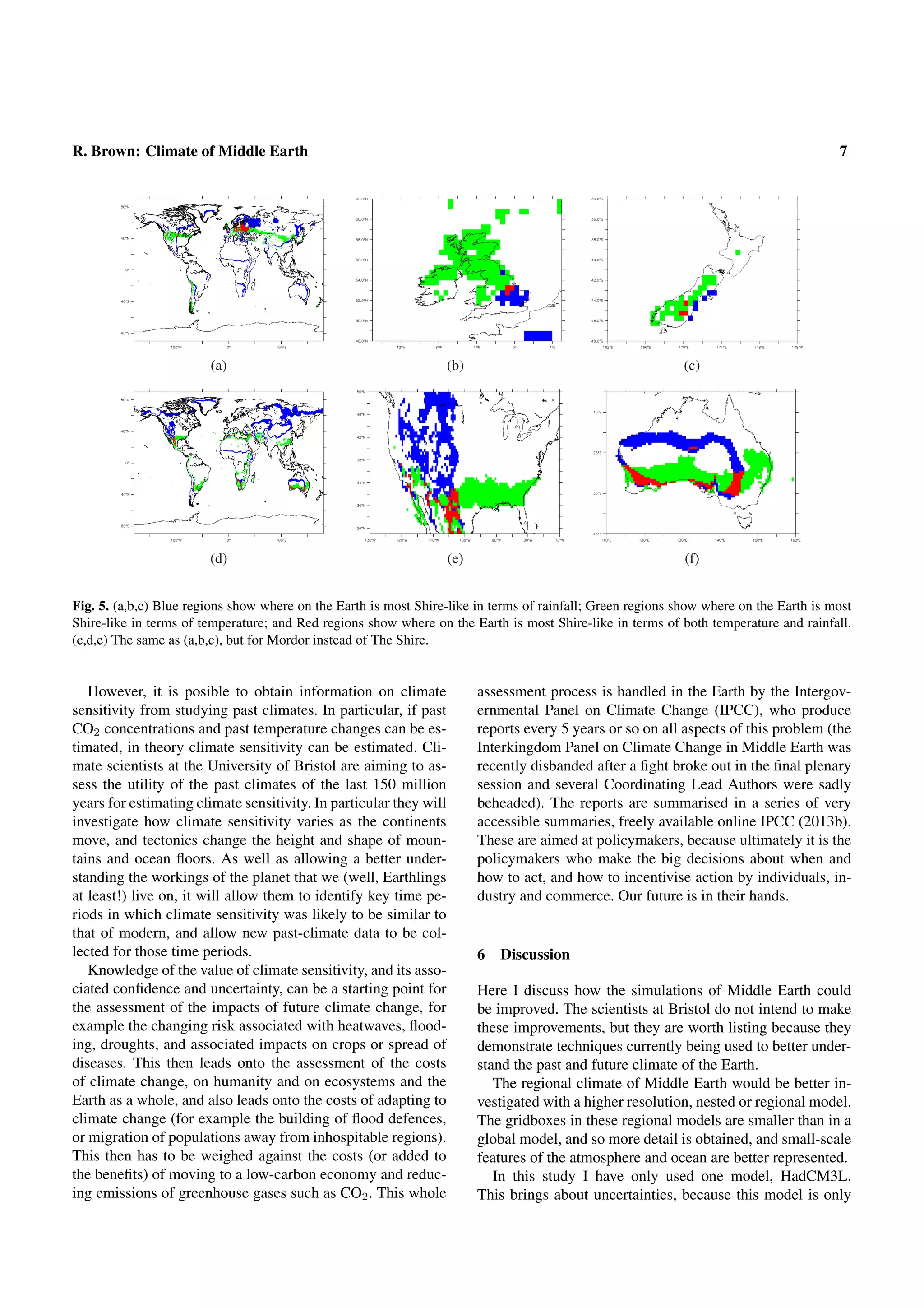 Tolkien - Climate Middle Earth | PDF