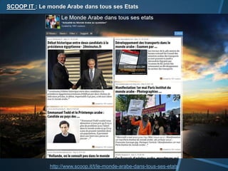 SCOOP IT : Le monde Arabe dans tous ses Etats




              http://www.scoop.it/t/le-monde-arabe-dans-tous-ses-etats
 