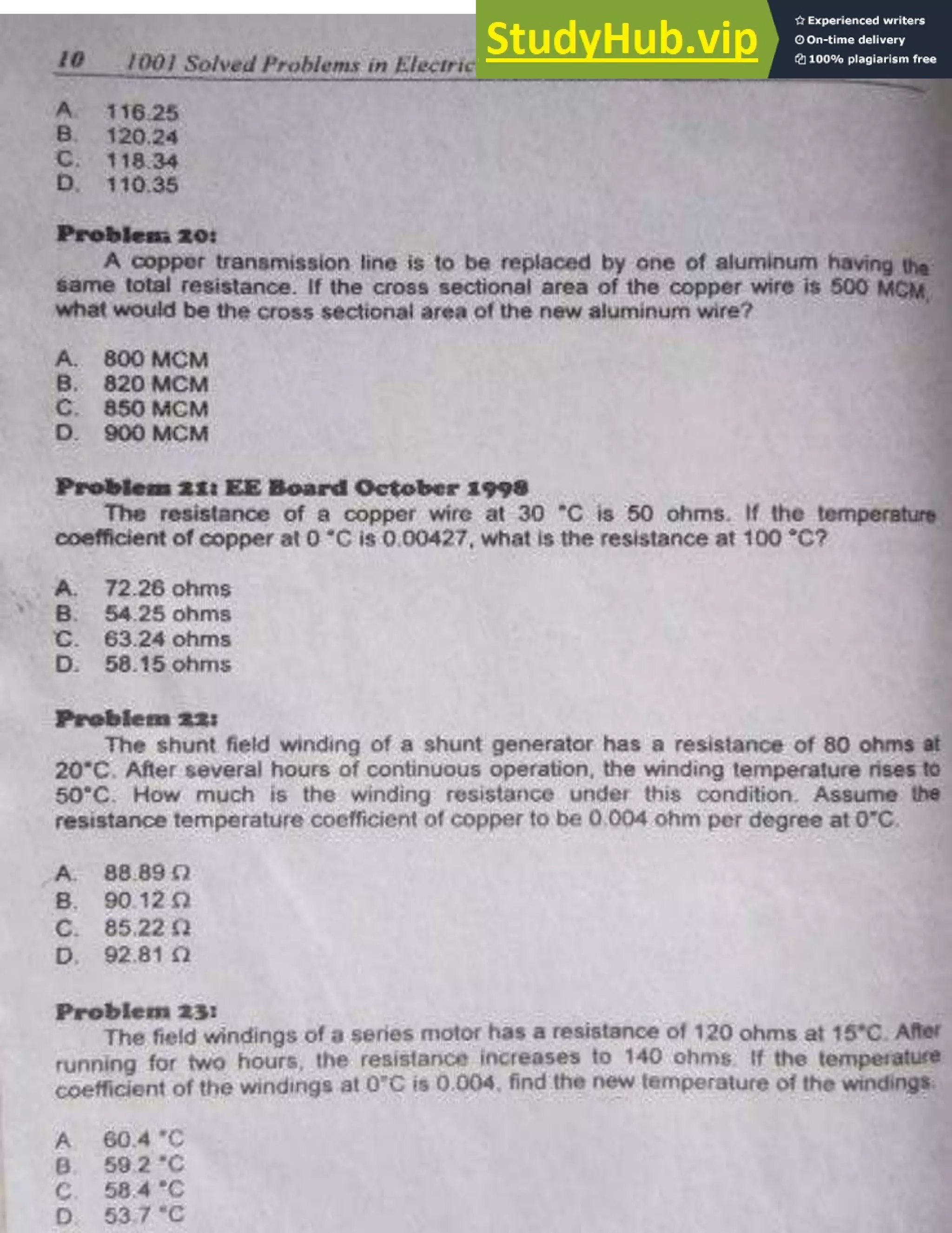1001 electrical engineering solved problems pdf