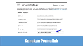 Gunakan Permalink
 