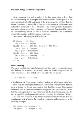 Objectoriented Programming With Visual Basicnet Michael Mcmillan | PDF