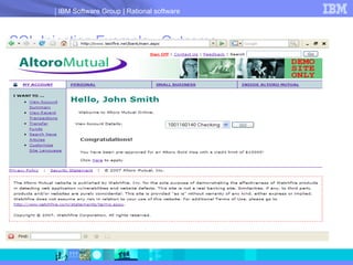 SQL Injection Example - Outcome 