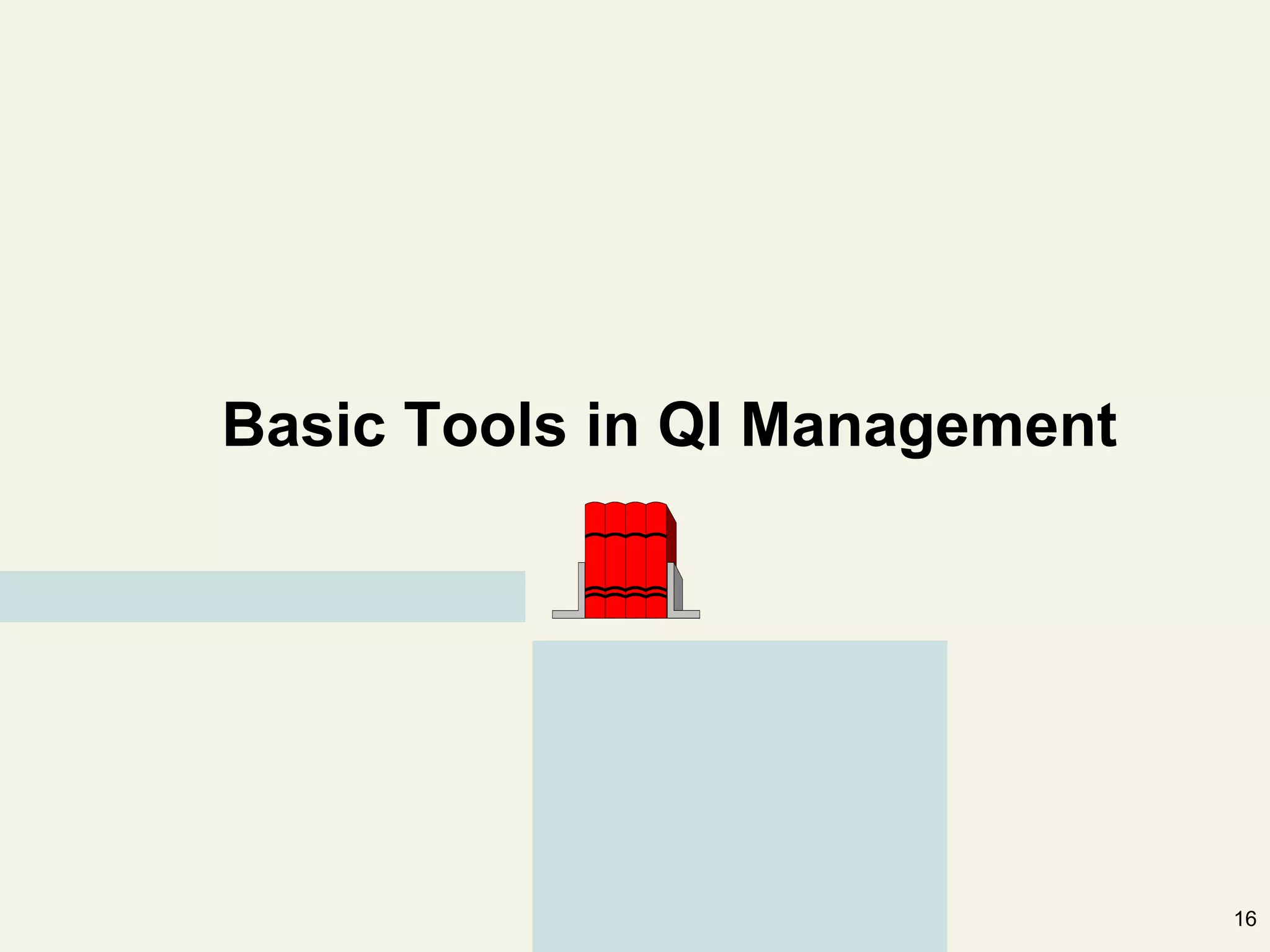 Basic Tools in QI Management




                               16
 
