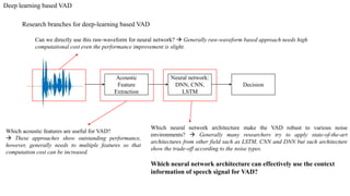 Deep Learning Based Voice Activity Detection and Speech Enhancement | PDF