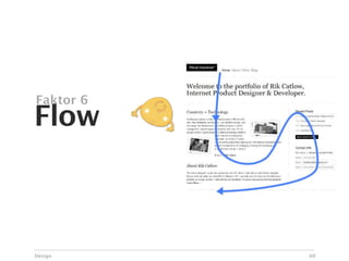 Faktor 6
Flow



Design     60
 