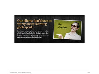 kompetent oder selbstironisch   100
 