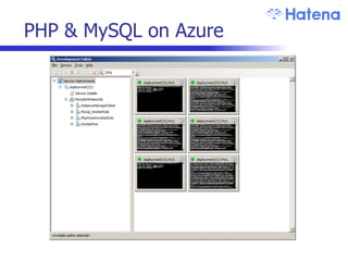 PHP & MySQL on Azure 