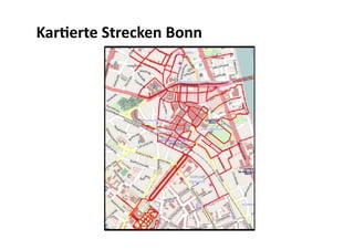 Kar)erte Strecken Bonn 
 