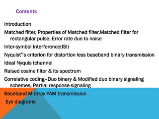 Digital communication systems Vemu Institute of technology | PDF