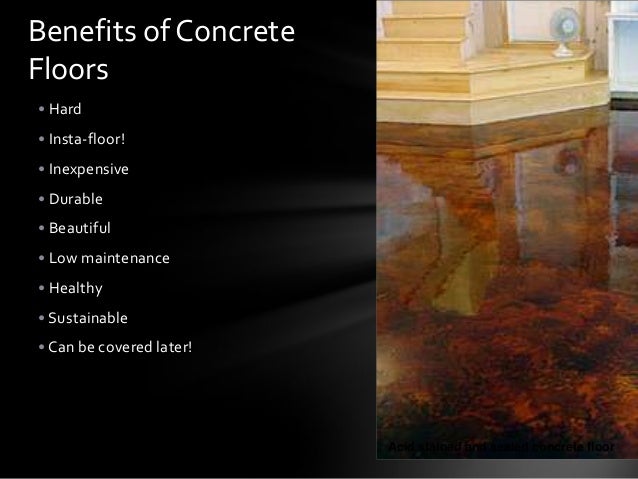 Exposed Concrete Floors